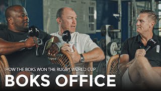 Over a month on we work out the key to how the Springboks won the Rugby World Cup  Boks Office [upl. by Salahi]