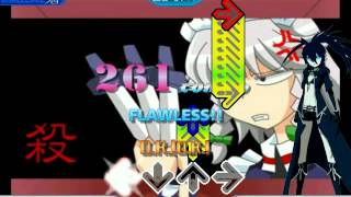 StepMania 20142015  TouHou  Rampaging Sakuya [upl. by Hcnarb557]