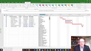 MS Project Tutorial 2 Basics on setup and calendars [upl. by Raycher545]