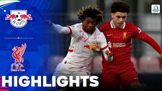 Liverpool vs Leipzig  Highlights  UEFA Youth League 23102024 [upl. by Bowles]