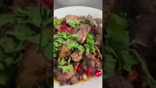 Chicken Liver in Pomegranate Molasses [upl. by Giffie]