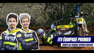 Interview des frères Prunier  Équipe de France Espoir Sidecar Cross [upl. by Gabrila]