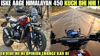 TRIUMPH SCRAMBLER 400X FIRST RIDE REVIEW  Is This Bike Really Better Than Himalayan  Pros amp Cons [upl. by Luba]