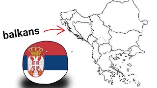 the balkans in 2 minutes [upl. by Eellek]