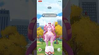 Catching A Shiny Palkia On Pokémon GO Shorts Shortsvideo Shortvideo Youtubeshorts pokemongo [upl. by Dlonyer]