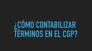 ¿Cómo contabilizar términos en el Código General del Proceso [upl. by Anigar]