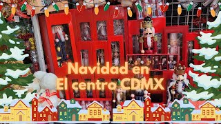 Navidad en el CENTRO de la CDMX Callejon de las manualidades [upl. by Ynaffad]