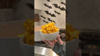 Halloween Marshmallow Popcorn 🎃🍿 asmr halloween popcorn recipe satisfying viral shorts fyp [upl. by Snapp316]