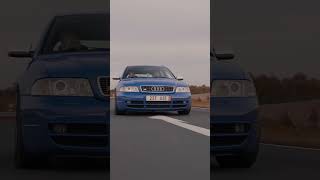 Beauty Nogaro Blue S4 b5 v6 dream automobile quattro stock sound audi biturbo turbo video [upl. by Eluk710]