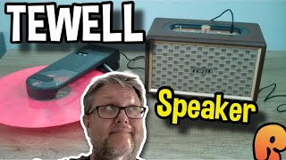 Tewell Bluetooth Speaker with Bass Enhanced Technology  Unboxing amp Review [upl. by Dulcia]