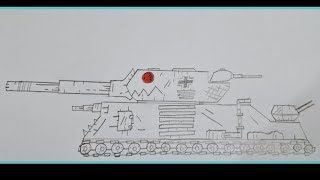 How To Draw Cartoon TankHow to draw Tank Step by step SJJ art ampcraft [upl. by Giorgi]