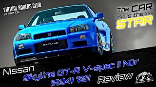 Nissan Skyline GTR Vspec II Nür R34 02 [upl. by Toffic629]