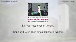 Gottesdienst am 28012024 [upl. by Arev]