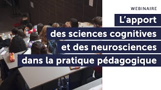 🎥 Lapport des sciences cognitives et des neurosciences dans la pratique pédagogique [upl. by Sobmalarah675]