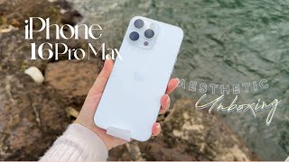 Unboxing iPhone 16 Pro Max ASMR by the river Calming water Sounds for Deep Sleep amp Relaxation [upl. by Ayikur314]