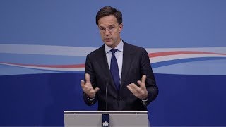 Integrale persconferentie MP Rutte van 8 december 2017 [upl. by Aixela]