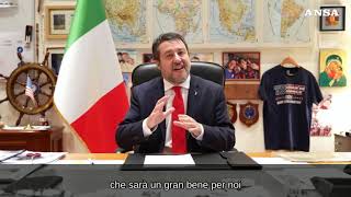 Salvini quotCon Trump vittoria storica per lAmerica e per tutto lOccidentequot [upl. by Aprile]