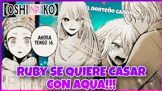 🔷 RUBY SE ENTERA QUE AQUA ES EL DOCTOR Y LE PIDE MATRIMONIO  OSHI NO KO  RESUMEN MANGA  🔷 [upl. by Izawa]