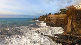 Genova  Nervi Passeggiata Anita Garibaldi [upl. by Occir]