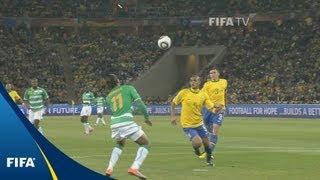 Brazil v Côte dIvoire  2010 FIFA World Cup  Match Highlights [upl. by Washburn]