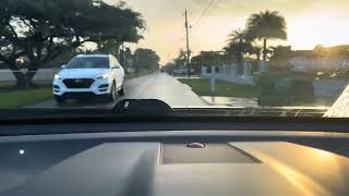 Driving on sw 102 ave from Shell gas station in Sunset Florida to sw 58 st neighborhoods [upl. by Acinorev485]