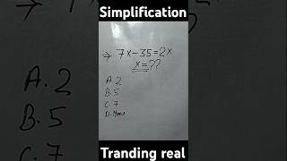 Simplification trick llll shots maths simplifying maths trending [upl. by Mundy]