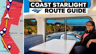 Amtrak Coast Starlight Route Guide amp Travel Planner [upl. by Alliscirp]