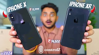 iPhone X and XR in 2024 🔥  Camera Battery Performance amp Gaming Test  Controlz iPhone Review [upl. by Ozne]