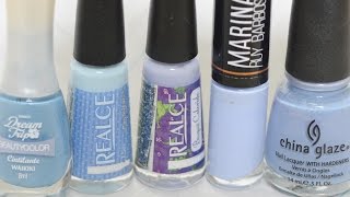 TOP 5 Esmalte Azul Serenity [upl. by Jamaal]