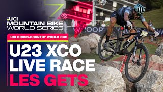 Les Gets Mens U23 XCO World Cup  UCI Mountain Bike World Series [upl. by Gladdie]