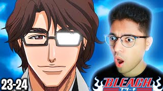 WHO IS AIZEN Bleach Episode 23 amp 24 REACTION [upl. by Oruam]