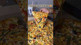 Sirf 799 Rs ka Extra Large Veg Pizza 🍕❤️😍 theepicuregirllll 🔔 pizzalover [upl. by Ala]