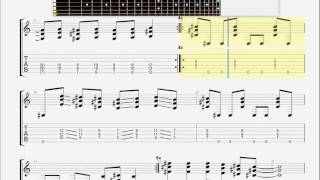 Black Sabbath Psycho Man GUITAR TABLATURE [upl. by Ferino]