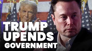 Trump appoints Musk to slash federal government [upl. by Gonta]