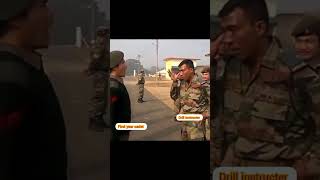 FIRST YEAR CADET JAB COMMAND PRACTIS KAREN army ncc dril drillvideos rdc [upl. by Kaehpos]