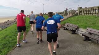 Gorleston Cliffs parkrun GoPro Hyperlapse [upl. by Neelon]