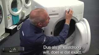 Whirlpool AWB 720 review en unboxing Condensdroger met InfiniteCare trommelpatroon [upl. by Idonah]