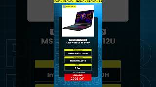 Pc portable Tunisie MSI intel i5 amp RTX 3050 [upl. by Dloreh71]