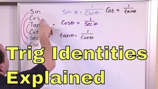 Lesson 1  Basic Trig Identities Involving Sin Cos and Tan [upl. by Yeslah373]