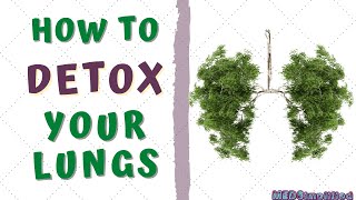 HOW TO DETOXIFY YOUR LUNGS AT HOME Lung Detoxification for Smokers [upl. by Lyrrehs]