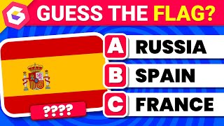 Guess The Flag  Europe Edition 🇪🇺  Flag Quiz [upl. by Krawczyk]