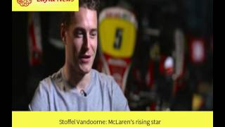 Stoffel Vandoorne McLarens rising star  By  CNN [upl. by Ahsima480]