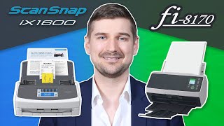 ✅ ScanSnap iX1600 vs ✅ fi8170  Desktop Scanner Comparison [upl. by Fleming]