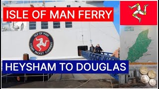 ISLE OF MAN FERRY  Steam Packet Ferry  Heysham Ferry to Douglas Isle of Man  BENMYCHREE [upl. by Armin]