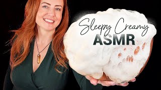 Crackly Creamy ASMR ✨ Sleepy Triggers ✨ Foam Cream Mousse Soft Speaking [upl. by Ellingston]