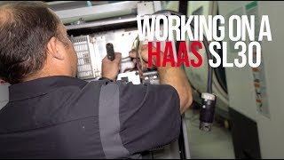 Fixing a Haas SL30  Shop Fix Weekly [upl. by Lion]