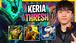 KERIA IS READY TO PLAY THRESH  T1 Keria Plays Thresh Support vs Nautilus Season 2024 [upl. by Ydnor884]