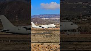 SmartLynx Airbus A320232 ESSAW landing at TFS from BRU smartlynx airbus airport airplane [upl. by Aerehs48]