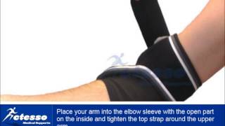 How to use the Actesso Elbow Support [upl. by Otrepur]