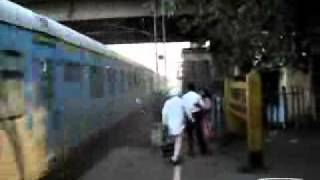 UNBELIEVEABLE NEAR MISS ON INDIAN RAILWAY TRAIN LINE 2008 INDIA [upl. by Catarina]